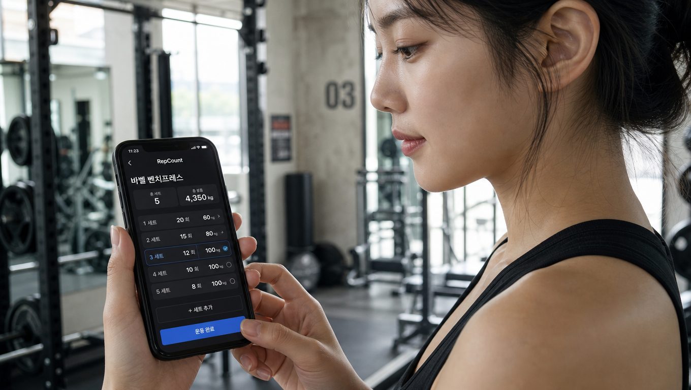 여성 헬스 운동 기록 앱으로 초보 루틴 관리하기
